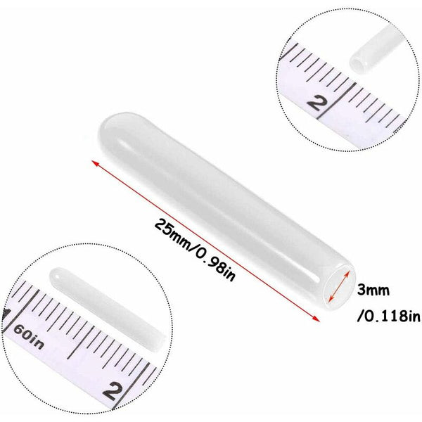 120 Pieces Dishwasher Caps Inner Diameter 3Mm Pvc Protective Cover Basket 325Mm (White) Dishwashers