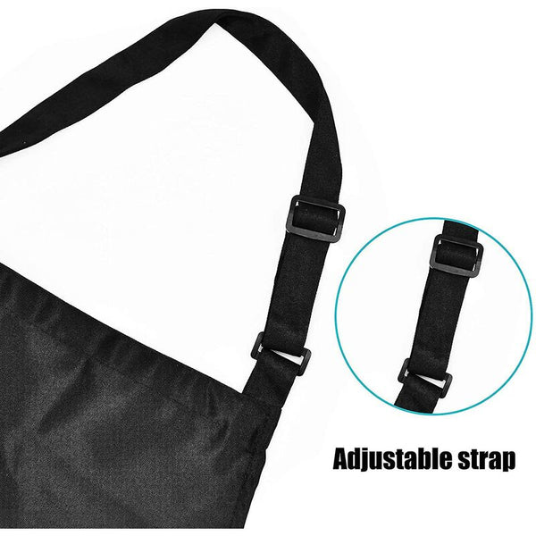 2 Pieces Kitchen For Men Women Household Tool Holder With Pockets Bbq Adjustable Adult Aprons