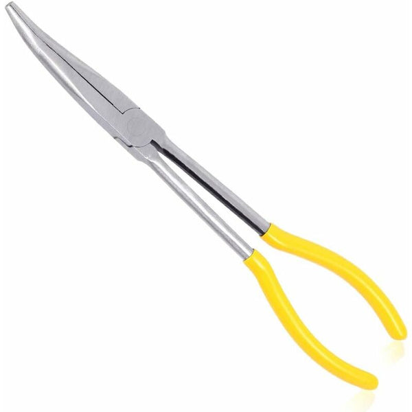 25 Degree Angled Long Nose 11" Reach Jaws Pliers
