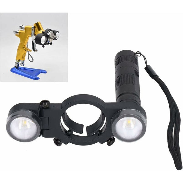 Led Paint Spray Gun Light Universal With Adjustable Brightness For Automotive And Household Paint Sprayers