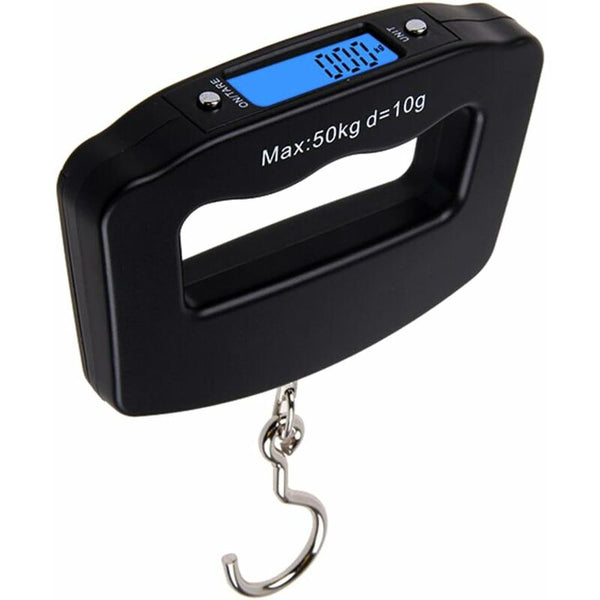 Digital Hanging Weighing Scales For Fishing Travel Luggage Suitcase Parcel Household Outdoor 110 Lbs/50 Kg Luggage Scales