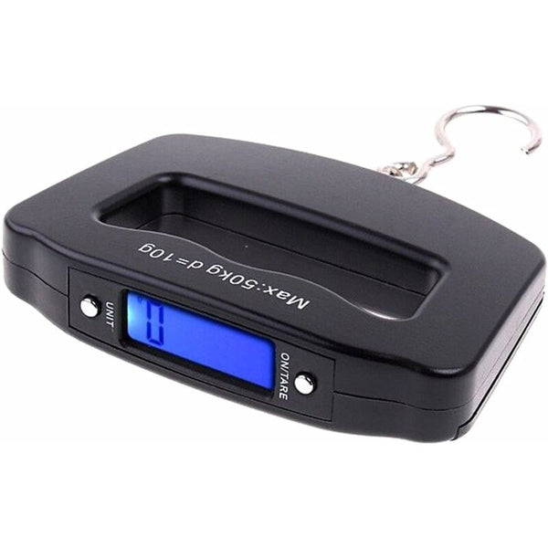 Digital Hanging Weighing Scales For Fishing Travel Luggage Suitcase Parcel Household Outdoor 110 Lbs/50 Kg Luggage Scales