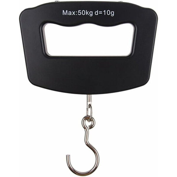 Digital Hanging Weighing Scales For Fishing Travel Luggage Suitcase Parcel Household Outdoor 110 Lbs/50 Kg Luggage Scales