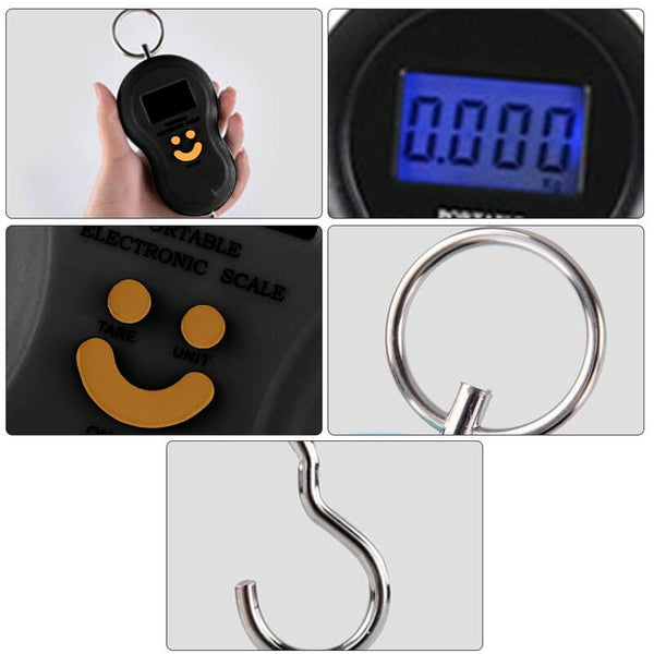 Luggage Scale Fishing Hanging Electronic Maximum 50 Kg For Suitcase Travel Home Use Scales