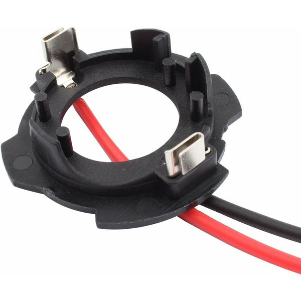H7 Led Headlight Bulb Adapter Holder Retainers For Golf 5 Mk5 Gti Jetta Light Bulbs