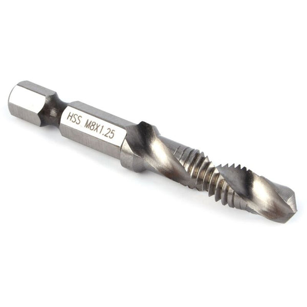 Eosnow M8 Hss Hex Shank Drill Bit And Countersink Tool Drill Bits