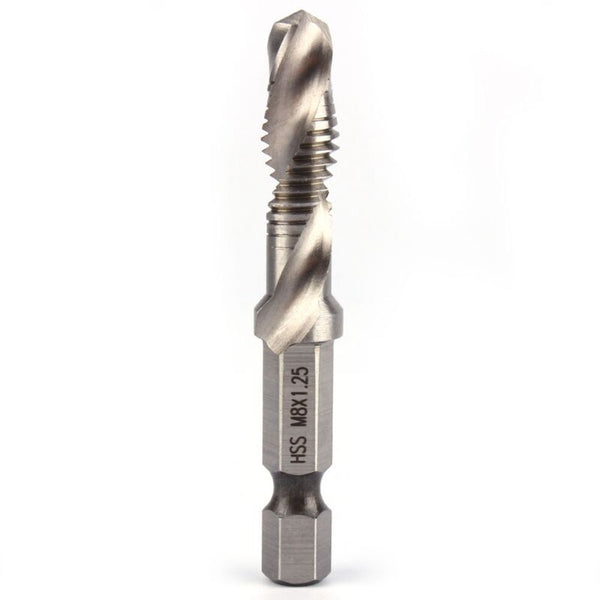 Eosnow M8 Hss Hex Shank Drill Bit And Countersink Tool Drill Bits