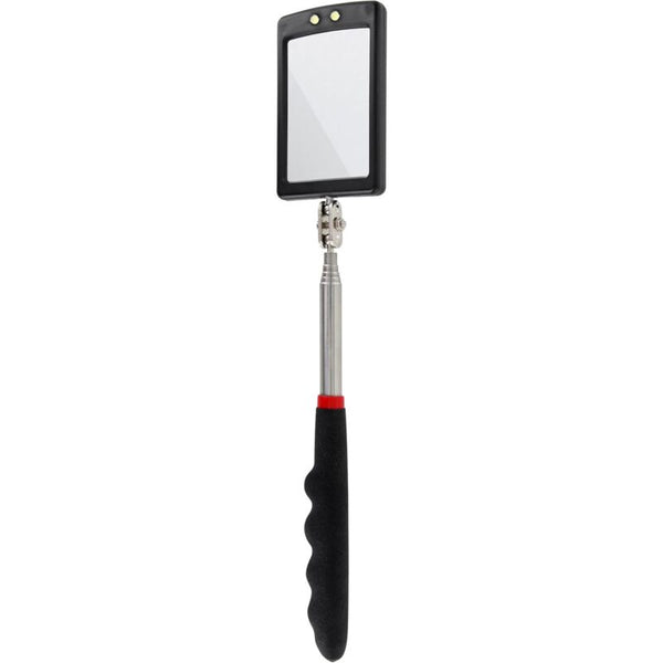 Ultra Slim Led Telescopic Mirror Battery Included Super Clear Extendable Up To 88Cm Double Ball Joint Other Test Meters & Detectors