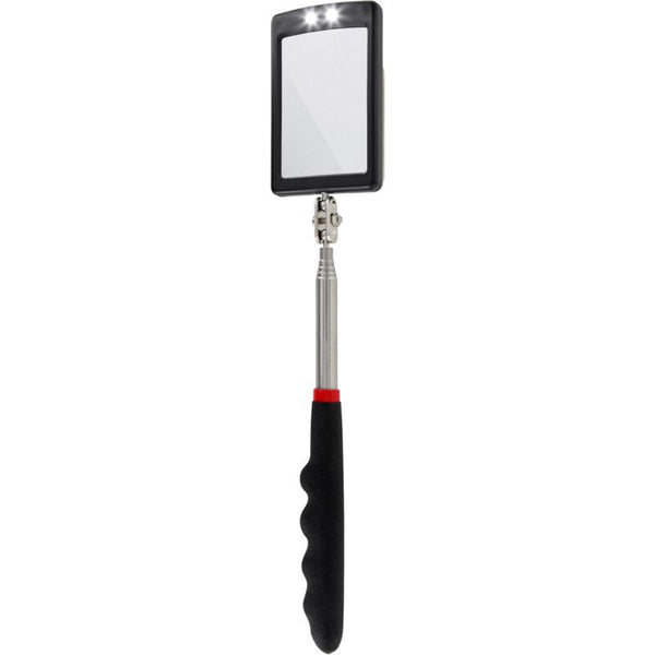 Ultra Slim Led Telescopic Mirror Battery Included Super Clear Extendable Up To 88Cm Double Ball Joint Other Test Meters & Detectors