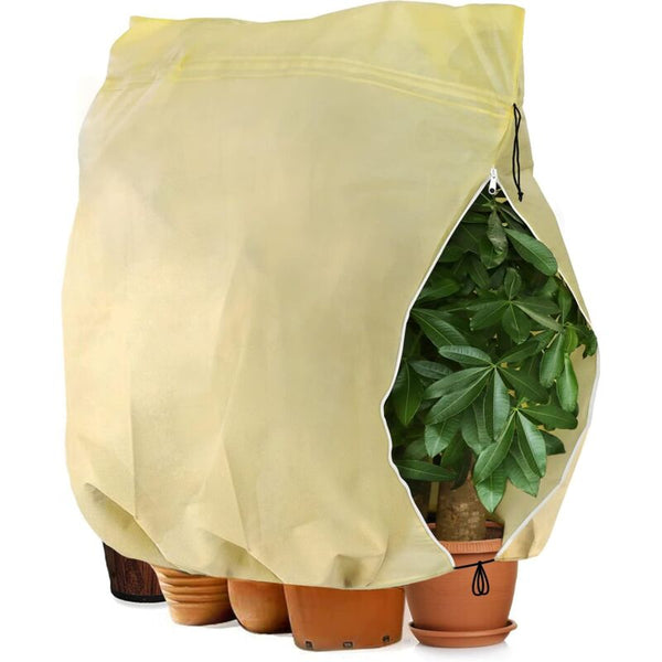 Plant Protection Cover With Zipper & Drawstring 180X120cm Other Plant Care & Accessories