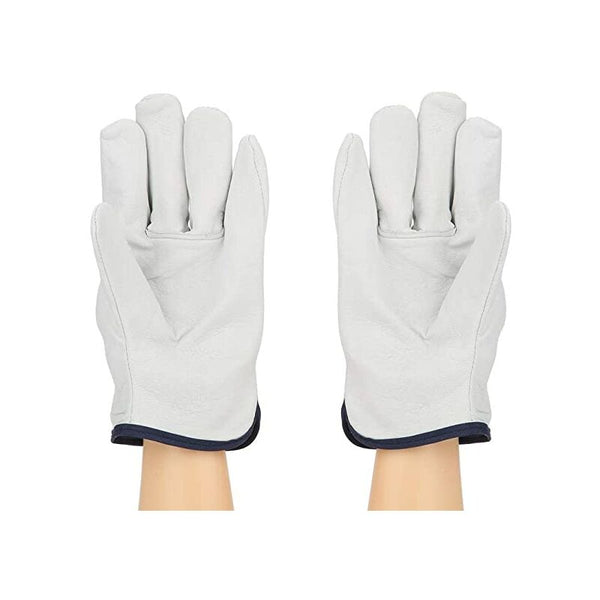 Work Gloves Hand Protection Fire Resistant Welding Super Soft Grain Sheepskin Protective For Tig White Protective Gloves