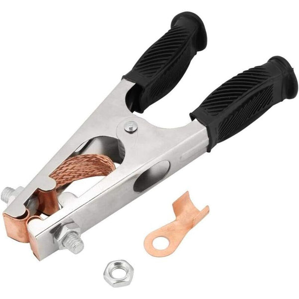 Welding Ground Clamp Galvanized Earth 500A Magnetic Rod Good Conductivity For Welder Other Welding Equipment