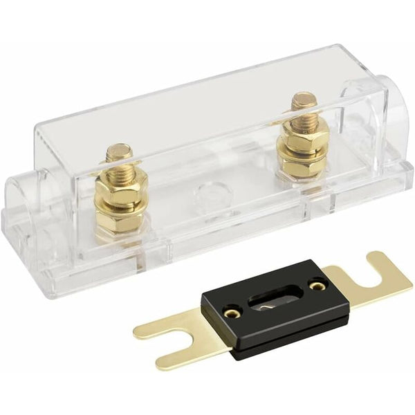 Car Fuse Holder Audio Video Stereo Anl Gauge 0 2 4 Input And Output With 250A Wiring & Fuses