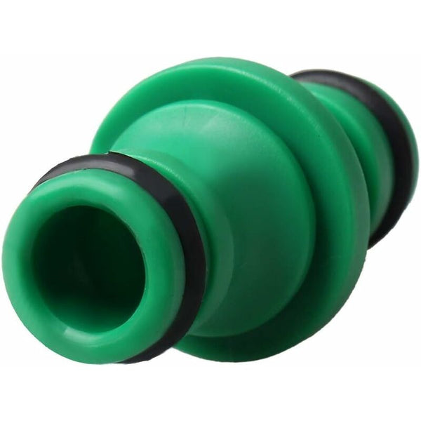 6 Pcs Double Hose Connector Male Plastic Pipe Fittings For Joining Garden Tube (Green) Other Watering Equipment