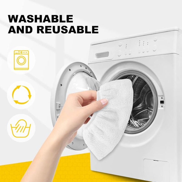 8 Pcs Microfiber Cloths For Karcher Hand Nozzle Accessory Steam Cleaners Sc 1 2 3 4 5 Cleaning Towels & Cloths