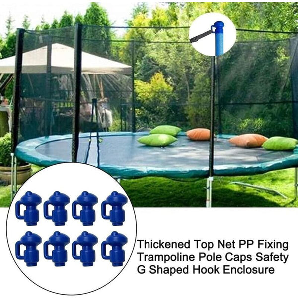 Trampoline Enclosure Diameter Parts Safety Net Brackets Accessories Fits 2.5 2.8Cm Trampolines