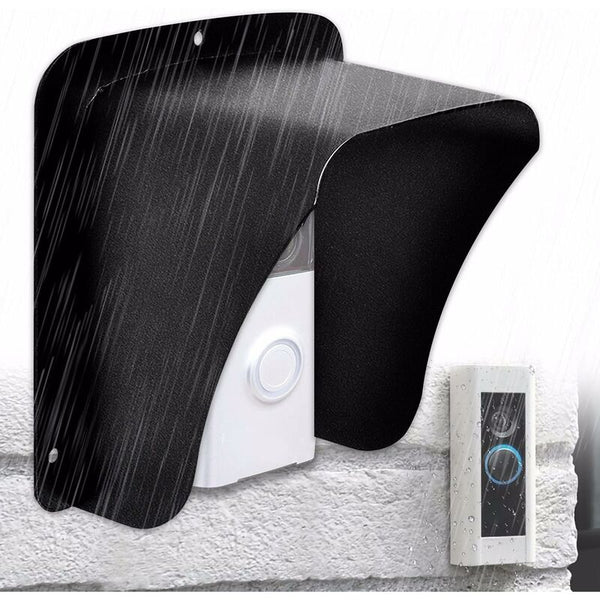 Waterproof Metal Cover For Video Camera Doorbell Lock Access Knob Protects Device From Sun And Raindrops Other Home Security