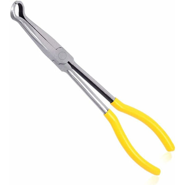 Long Reach Pipe Grip 11 Inch Ring Nose 3/5 Diameter Offset Spark Plug Boot Removal Pliers