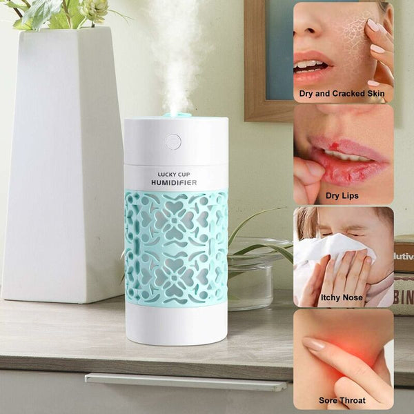 Baby Air Humidifier 250Ml Mini Quiet Waterless Auto Shut Off Function Suitable For Humidifiers