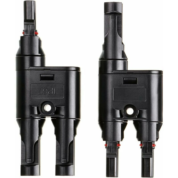H 1X Pair Of Solar Panel Connector (1 To 2 Branches) Mc4 Durable And Saving For Family Solar Panels & Kits