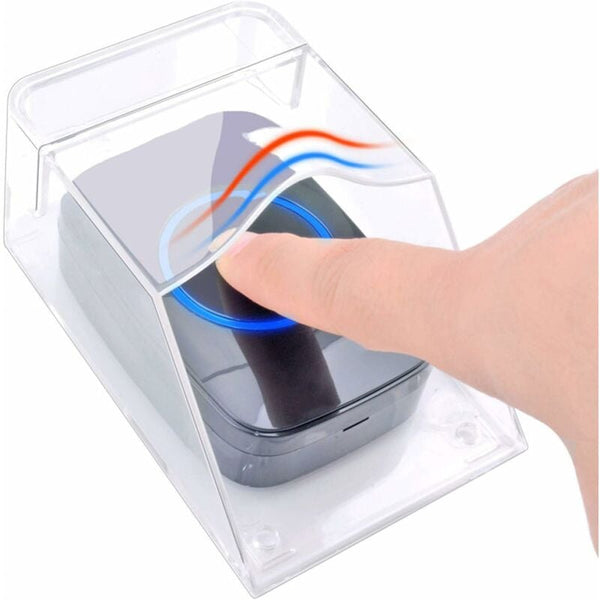 Transparent Protective Cover For Outdoor Doorbel Waterproof Wireless Wall Mount 11 X 6 5 Cm Smart Doorbell Parts