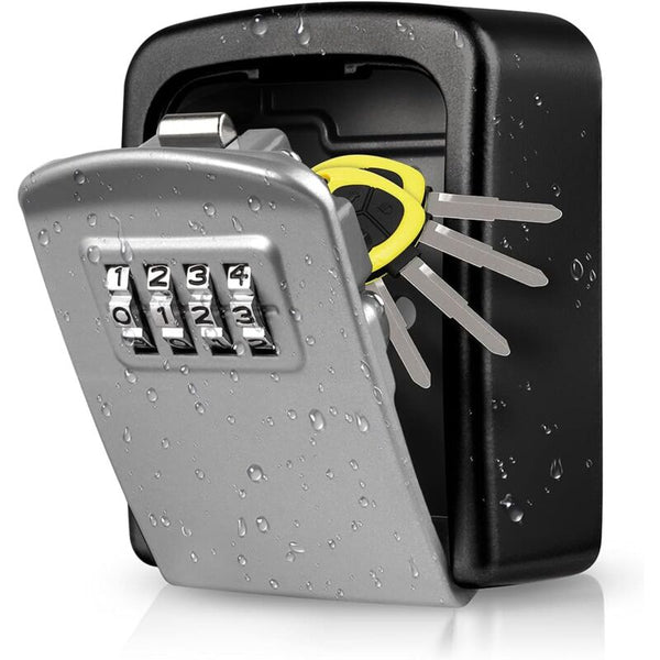 Key Safe Box Wall Mounted [Waterproof And Rustproof] [Indoor Outdoor Use] For Home School Office Factory Key Safes Boxes & Hideaways