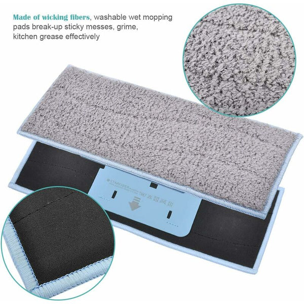 4 Pack Reusable Washable For Braava Jet M6134 Mop Pads