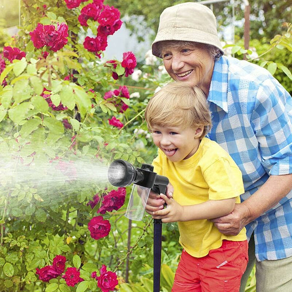 With 8 Watering Modes Garden Foam Sprayer Hose Nozzle Soap Dispenser Gun For Car Washing Plant And Pet Garden Sprayers