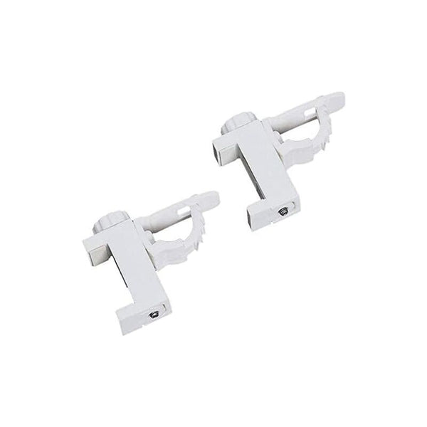 Crossbar Clamp Holder For Rods And Towels (2 Pcs) Curtain Poles & Accessories