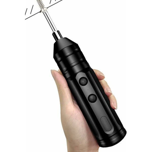 Cordless Electric Screwdriver Kit 250Rpm Mini Drill Usb Rechargeable Portable Auto Repair Tool With Screw Guns & Screwdrivers