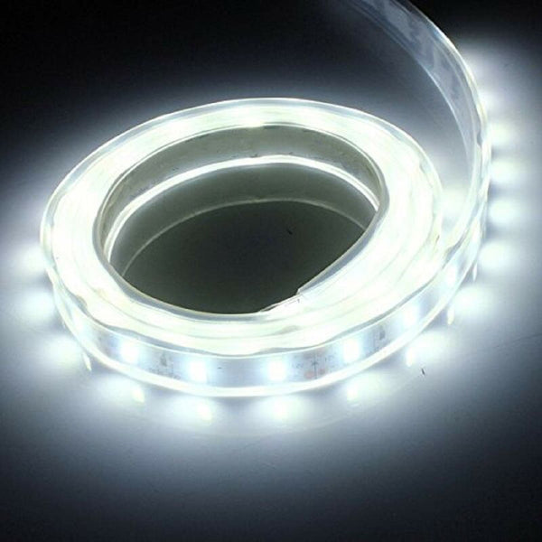 5M 5630 Smd Led Silicone Strip Light Cool White Waterproof 12V Smart Light Strips
