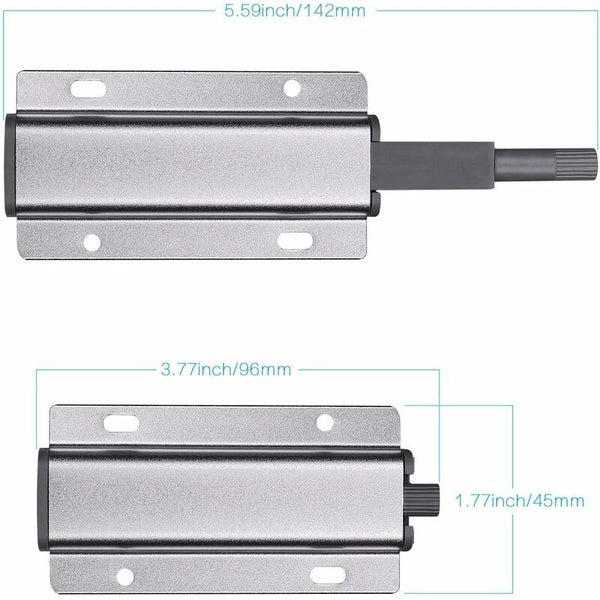 4 Pcs Magnetic Cabinet Door Latches Push To Open Dampers Cabinets & Cupboards