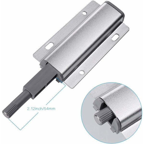 4 Pcs Magnetic Cabinet Door Latches Push To Open Dampers Cabinets & Cupboards