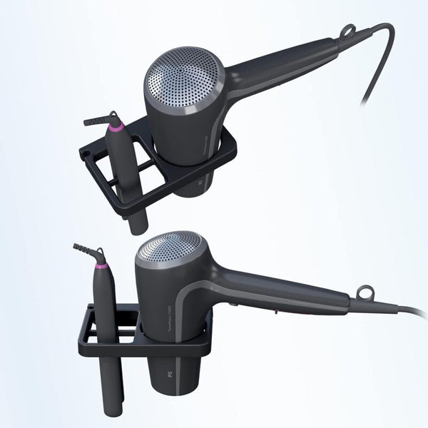Hair Dryer & Straightener Holders Universal Wall Mount Organizer Accessories Hair Dryers