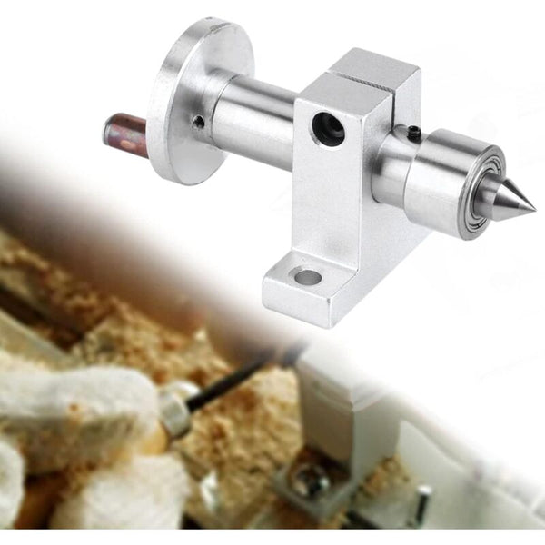Turning Center Rotating Accessory For Lathe Machine Mini Ball Bearing With 2 Wrenches Woodworking Carpentry Other Power Tools