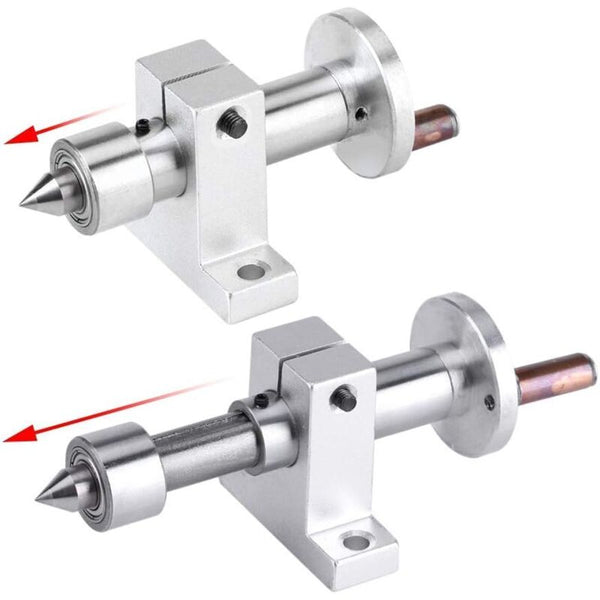Turning Center Rotating Accessory For Lathe Machine Mini Ball Bearing With 2 Wrenches Woodworking Carpentry Other Power Tools