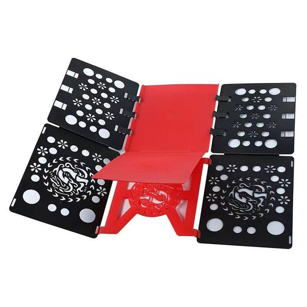 Clothes Folding Board For Shirts Pants And Towels Black 58 X 68 Cm Other Laundry Supplies