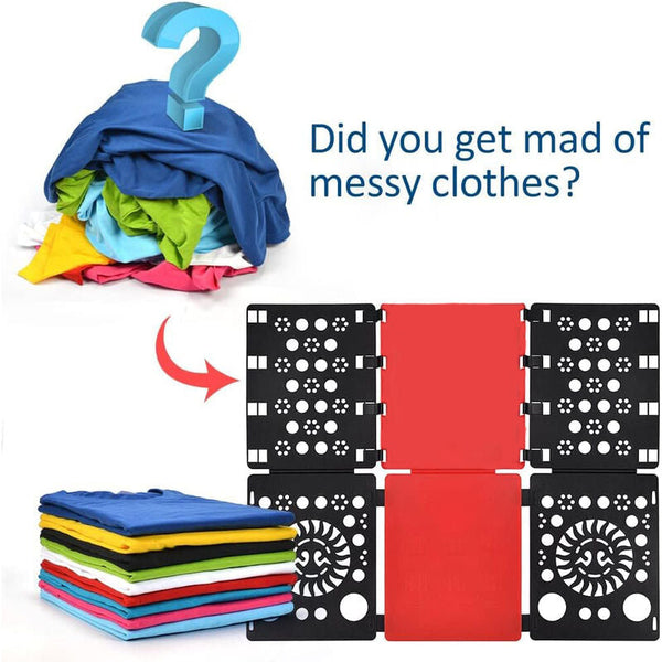 Clothes Folding Board For Shirts Pants And Towels Black 58 X 68 Cm Other Laundry Supplies