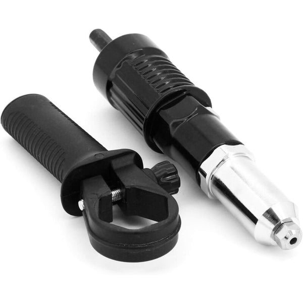 Riveter Adapter Gun Kit For Cordless Electric Drill Riveting Tool Solid Rivets