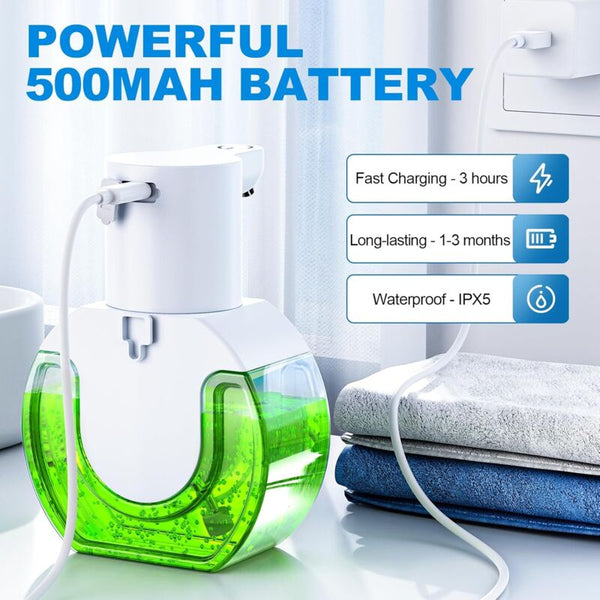 Automatic Soap Dispenser Touchless Liquid 420Ml For Kitchen Soap Dishes & Dispensers