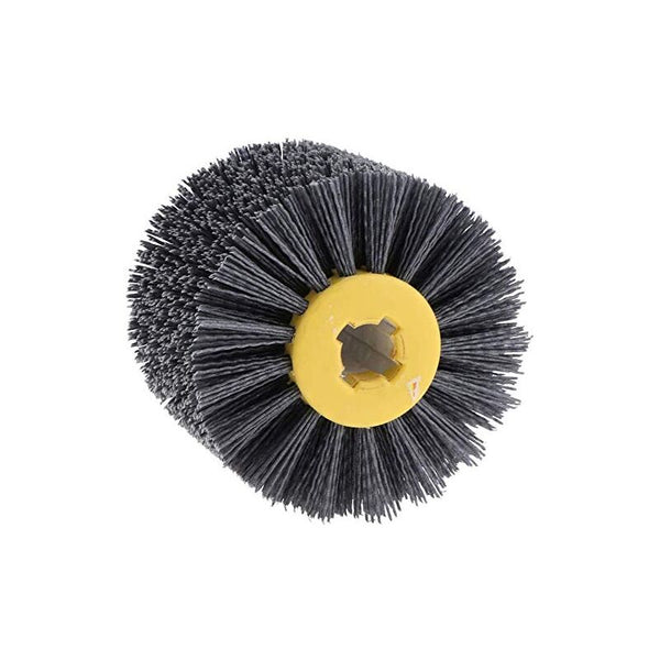Nylon Brush Pull Wheel Polishing Grit 80/120/180/240 For Woodworking Machine Satin Finishing Buffers & Polishers