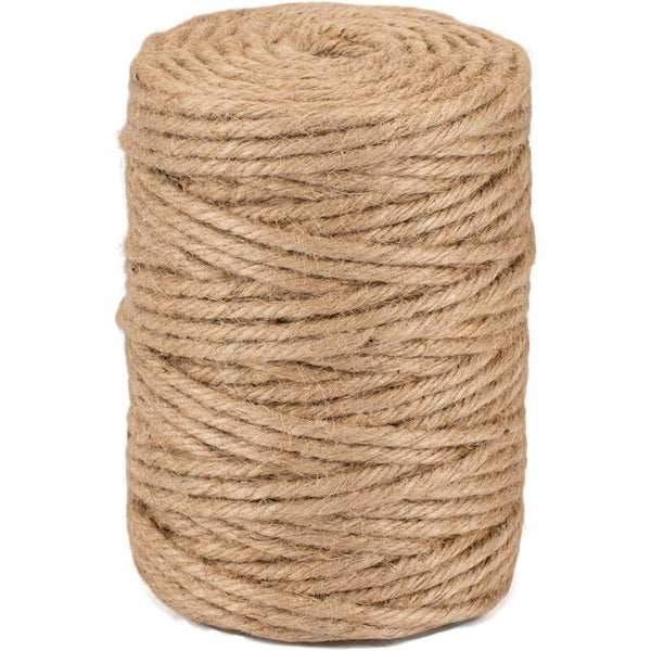 Natural Jute Twine 5Mm 100 La Cordeline Cjn33 Jewellery Cord & Wire