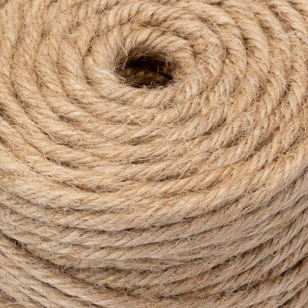Natural Jute Twine 5Mm 100 La Cordeline Cjn33 Jewellery Cord & Wire