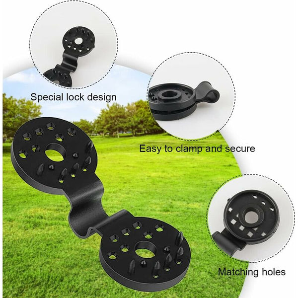 50 Pcs Practical Heavy Duty Fixing Clip For Privacy Screen Fabric Sunshade In Greenhouse Awning & Canopy Parts