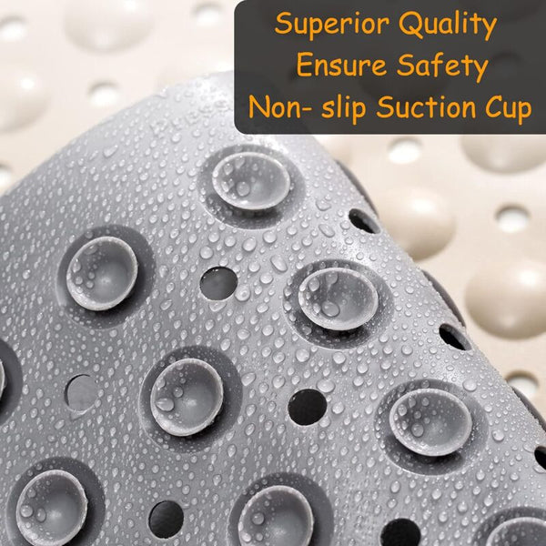 Non Slip Bath Mat With Foot Massage Pvc Anti Mold Eco Friendly Bath Mats Rugs & Toilet Covers