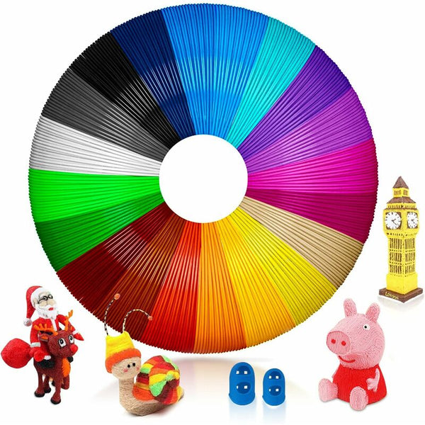 3D Pla Filament Refill 1.75Mm 20 Colors Each Suitable For Kids And Adults Pen Accessory 3D Printer Parts