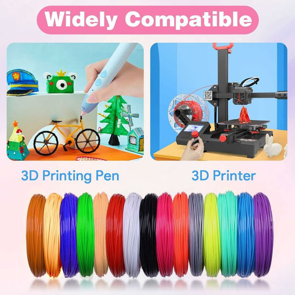3D Pla Filament Refill 1.75Mm 20 Colors Each Suitable For Kids And Adults Pen Accessory 3D Printer Parts