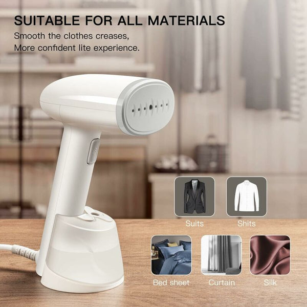 Travel Vertical Steamer 230Ml 1200W Handy Iron Fast Heat Up 18G/Min For Clothes Curtains Steam Cleaners