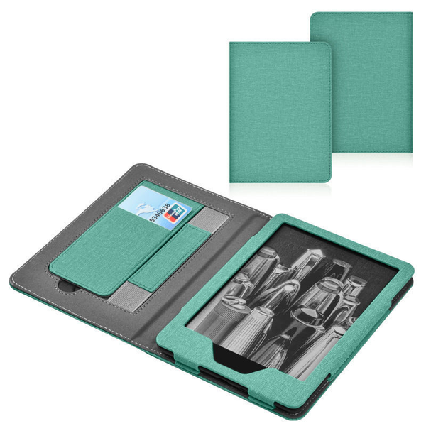 Lainergie Case For Kindle Paperwhite 7"/6.8" (12Th/11Th Gen 2024/2021) Slim Pu Shell Cover With Stand Hand Strap Auto Wake/Sleep Feature Not Tcl Green