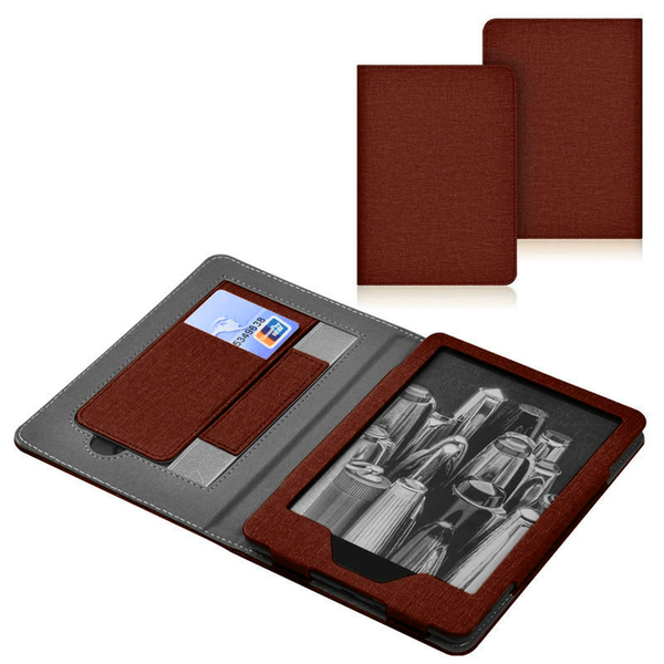 Lainergie Case For Kindle Paperwhite 7"/6.8" (12Th/11Th Gen 2024/2021) Slim Pu Shell Cover With Stand Hand Strap Auto Wake/Sleep Feature Not Tcl Burgu